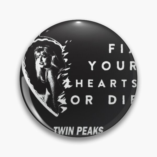Item preview, Twin Peaks Fix Your Hearts Or Die T‑Shirt – Dark Mystery Quote Design | ⭐⭐⭐⭐⭐ designed and sold by GrantOcks007.