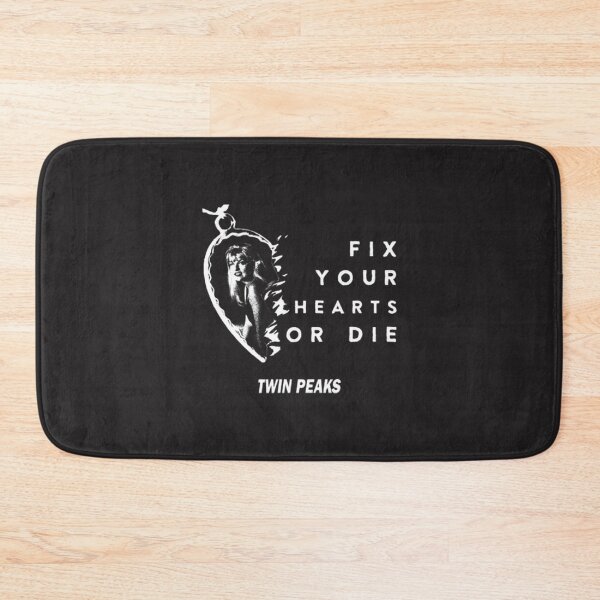 Item preview, Twin Peaks Fix Your Hearts Or Die T‑Shirt – Dark Mystery Quote Design | ⭐⭐⭐⭐⭐ designed and sold by GrantOcks007.