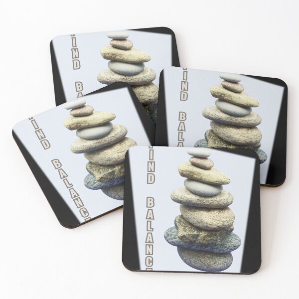 Item preview,  Find Balance Stone Zen Photo Collage designed and sold by JurateArt-DK.