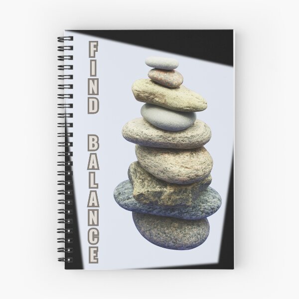 Item preview,  Find Balance Stone Zen Photo Collage designed and sold by JurateArt-DK.