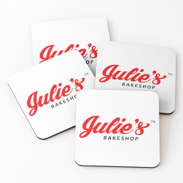 Item preview, Julie's Red Cursive Calligraphy Logo designed and sold by ZhenKang   Xiong.