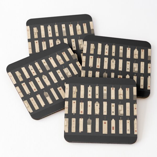 Item preview, Ivory Paper Marks — Japanese-Inspired Minimal Tag Pattern designed and sold by OblivionRise.
