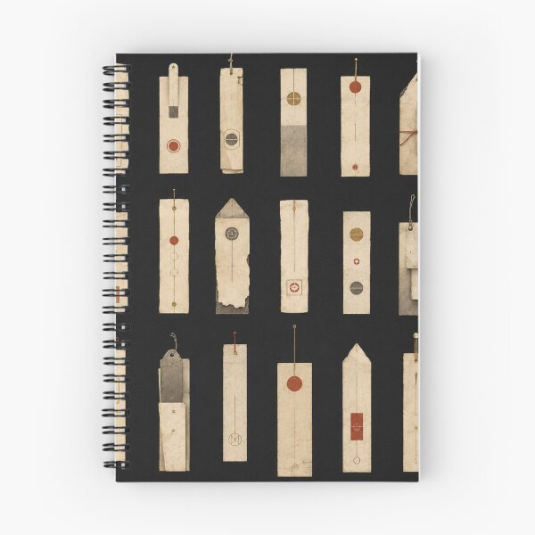Item preview, Ivory Paper Marks — Japanese-Inspired Minimal Tag Pattern designed and sold by OblivionRise.