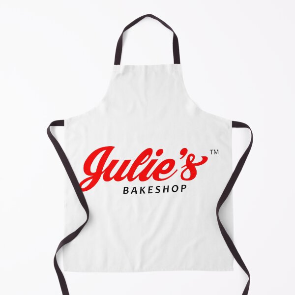 Item preview, Julie's Red Cursive Calligraphy Logo designed and sold by ZhenKang Xiong.