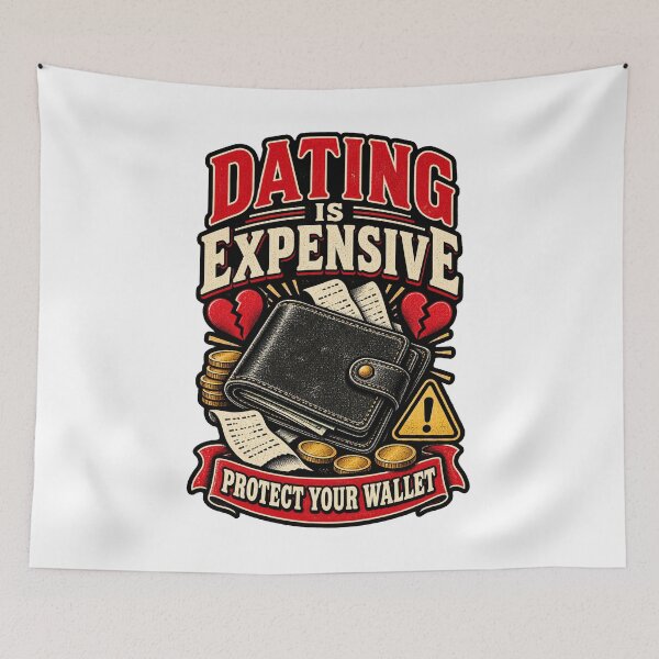Item preview, Dating Is Expensive Protect Your Wallet Funny Relationship Design designed and sold by BilcoStillbaze.