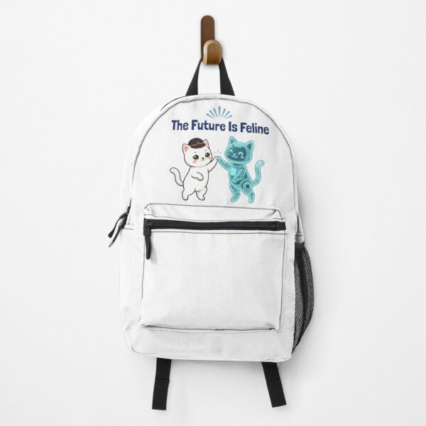 Item preview, The Future Is Feline – Cute AI Robot Cat designed and sold by PrintforDesign.