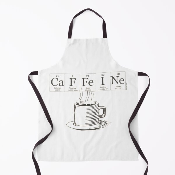 Item preview, Caffeine Chemistry Periodic Table Coffee Science Design designed and sold by wecrea.