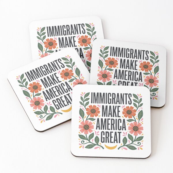 Item preview, Immigrants Make America Great designed and sold by IsDesignHub.