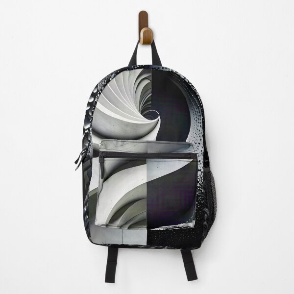 Item preview, Abstract Geometric Spiral Forms in Gray Stone designed and sold by Vicky Brago-Mitchell®.