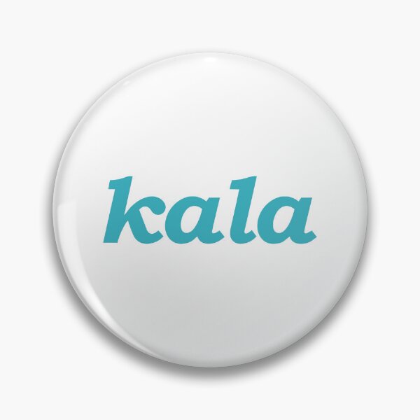 Item preview, Kala Cyan Blue Script Typography Logo designed and sold by ZhenKang   Xiong.