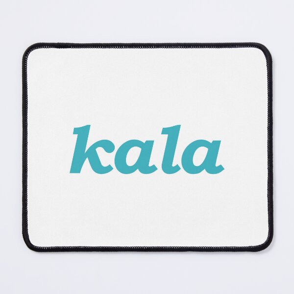 Item preview, Kala Cyan Blue Script Typography Logo designed and sold by ZhenKang Xiong.