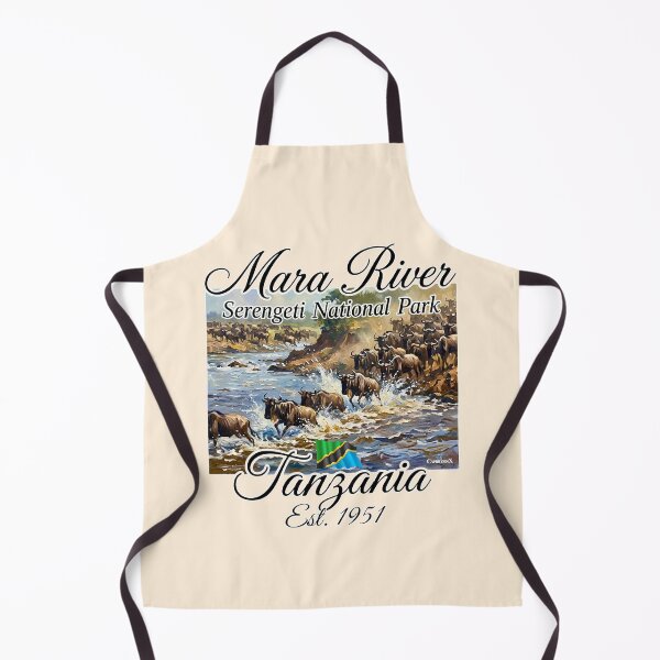 Item preview, Serengeti Mara River Safari Art designed and sold by EvergreenPark - Tee Studio.