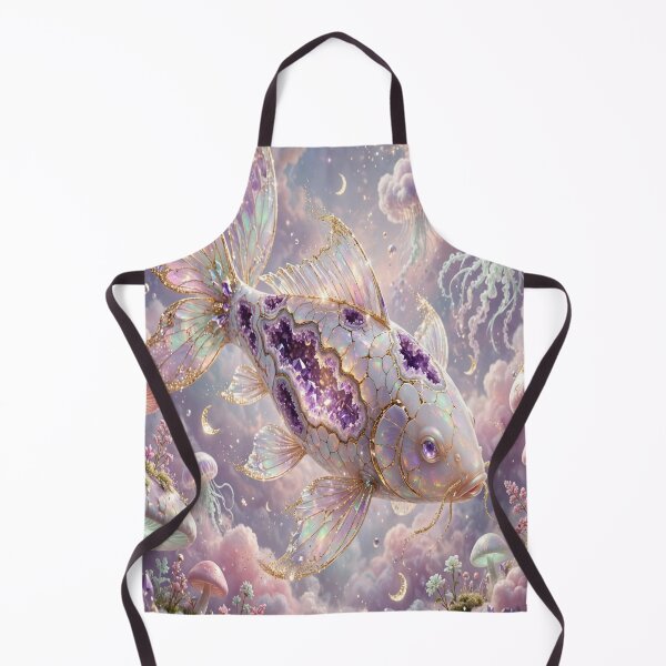 Item preview, Opal Geode Butterfly Koi - Crystal Mushroom Sky designed and sold by PrettyCrypt.