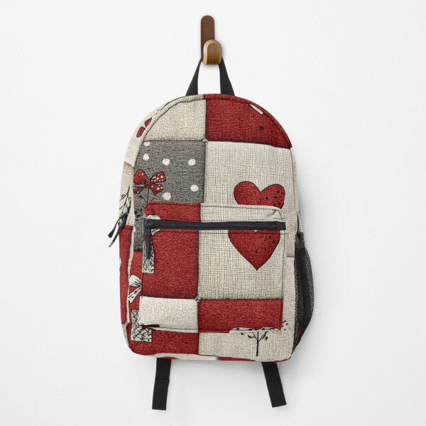 Item preview, Vintage Valentine Patchwork Pattern designed and sold by Groovy Looks.