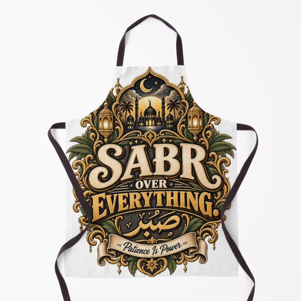 Item preview, Sabr Over Everything - Patience Is Power designed and sold by InkroarCo.