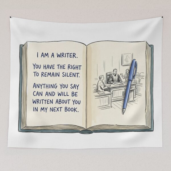 Item preview, Writer's Write Rights designed and sold by The She Shed.