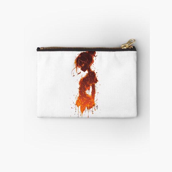 Item preview, Abstract Fiery Woman Profile Dripping Art  designed and sold by LC&LCPlatform.