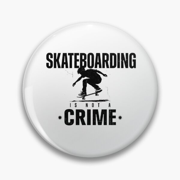 Item preview, Skateboarding Is Not A Crime - Ollie Design designed and sold by Peter Stawicki.