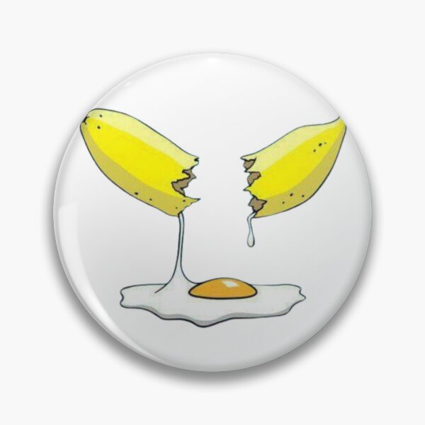 Item preview, Funny Banana Egg Surreal Food Illustration designed and sold by wecrea.