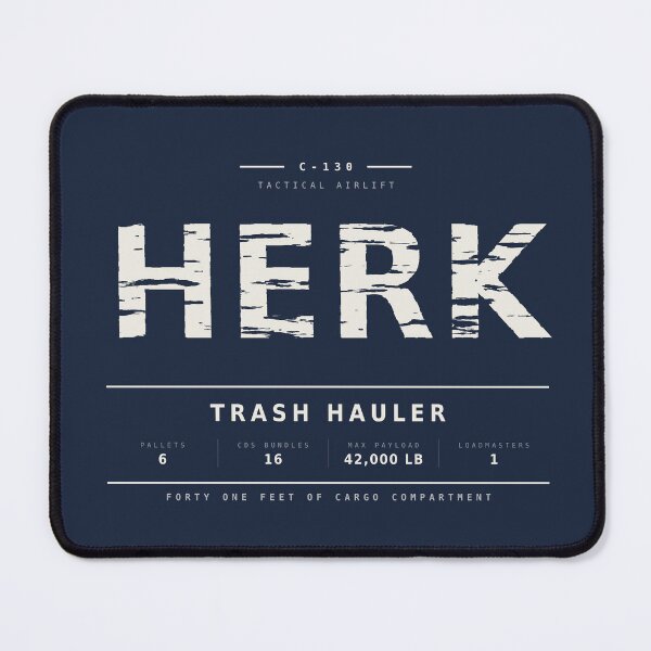 Item preview, C-130 Hercules Herk Loadmaster Trash Hauler designed and sold by RQS-Loadmaster.