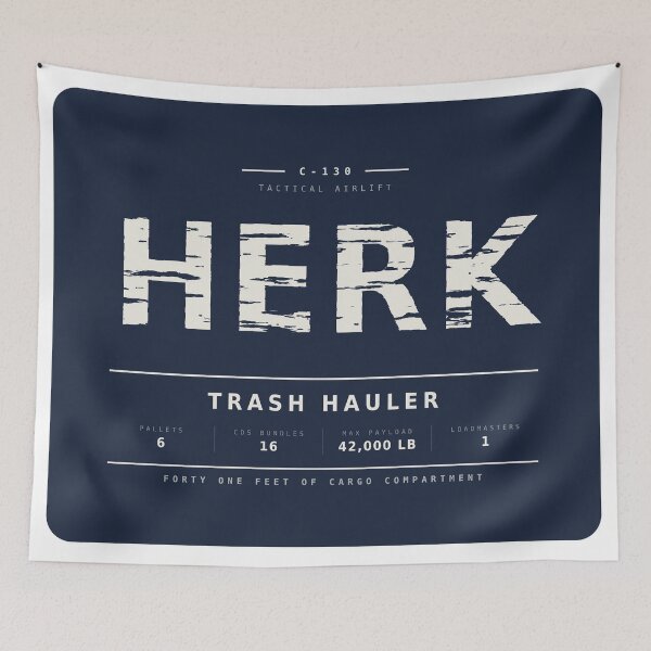 Item preview, C-130 Hercules Herk Loadmaster Trash Hauler designed and sold by RQS-Loadmaster.