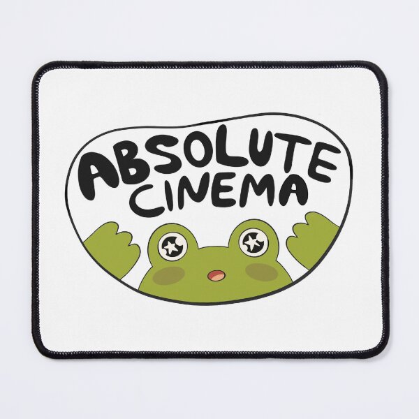 Item preview, Cute Frog Absolute Cinema Meme  designed and sold by lilittoki.