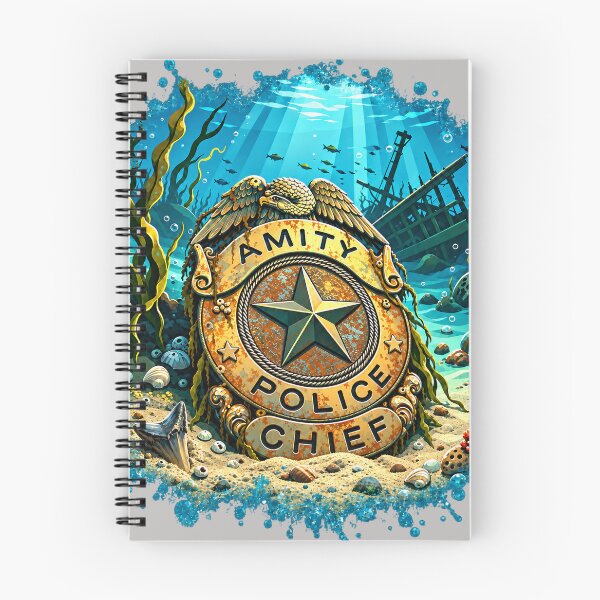 Item preview, Jaws - Chief Brody’s Badge at the bottom of the ocean. designed and sold by Presents For The Dead.
