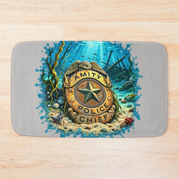 Item preview, Jaws - Chief Brody’s Badge at the bottom of the ocean. designed and sold by Presents For The Dead.