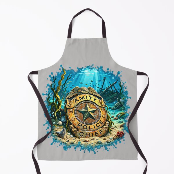 Item preview, Jaws - Chief Brody’s Badge at the bottom of the ocean. designed and sold by Presents For The Dead.