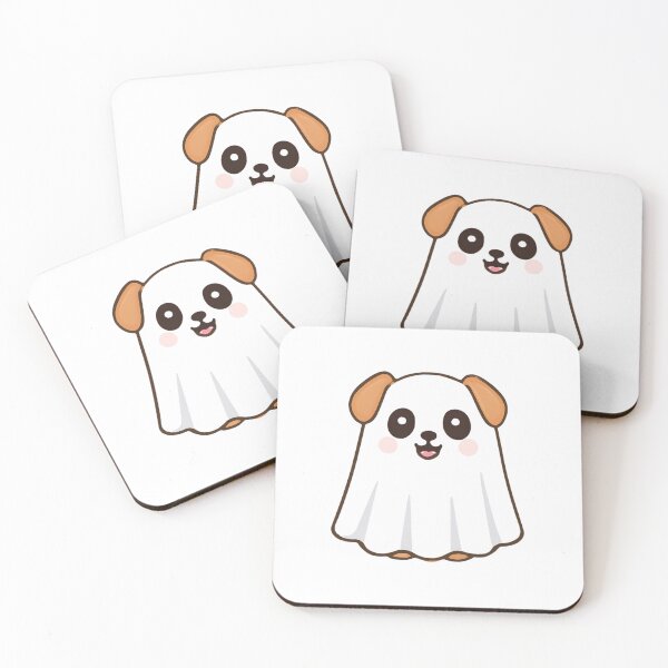 Item preview, Lindo perro fantasma - Halloween espeluznante kawaii designed and sold by evavv-studio.