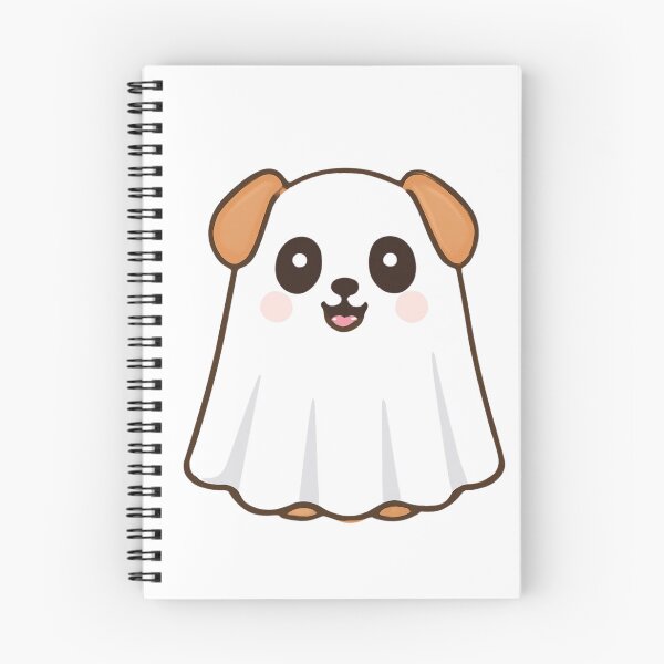 Item preview, Cute Ghost Dog - Kawaii Spooky Halloween designed and sold by evavv-studio.