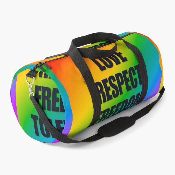 Item preview, Love Respect Equality Pride Rainbow Typography designed and sold by creativerooney.