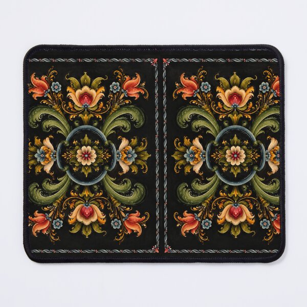 Item preview, Norwegian Rosemaling Oil On,Norwegian Blue Telemark Rosemaling  designed and sold by Owneysweet.