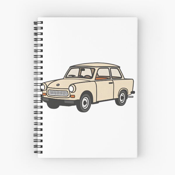 Item preview, Trabant Pop Art Design – Vibrant Retro Car Illustration For T‑Shirts & Posters | Limited Edition designed and sold by KoiJar.