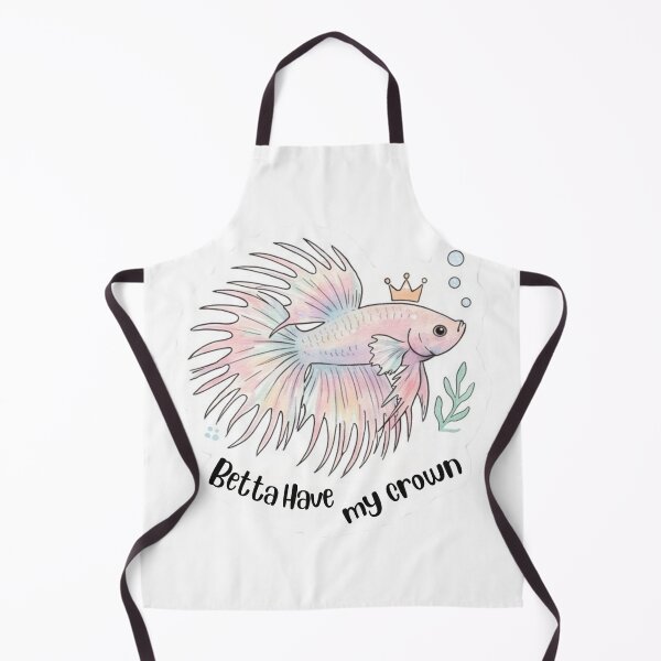 Item preview, Betta Have My Crown – Adorable Crowntail Betta Fish designed and sold by WaterWhisker.