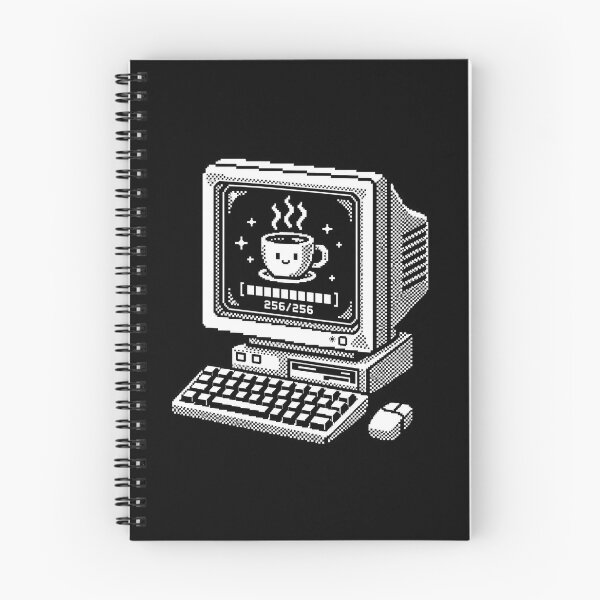 Item preview, Day of the Programmer 256 - Retro 1-Bit Pixel Art Computer & Coffee designed and sold by deag1e ⭐.