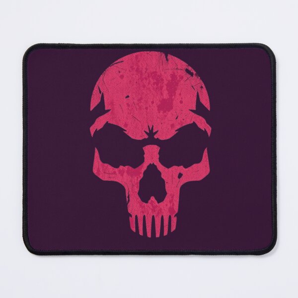 Item preview, Grungy Pink Skull Silhouette designed and sold by ERODED SELF.