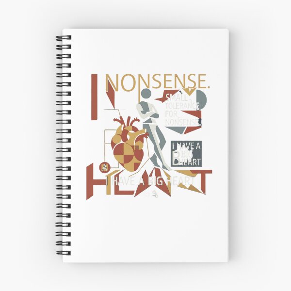 Item preview, I HAVE A BIG HEART AND A SMALL TOLERANCE FOR NONSENSE. designed and sold by WesWay.