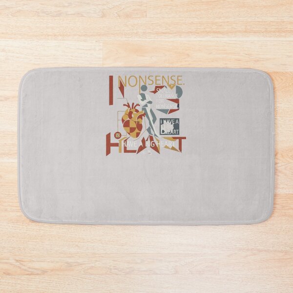 Item preview, I HAVE A BIG HEART AND A SMALL TOLERANCE FOR NONSENSE. designed and sold by WesWay.