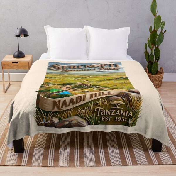 Item preview, Serengeti National Park Safari designed and sold by EvergreenPark - Tee Studio.