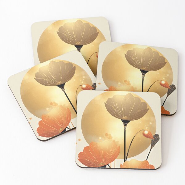 Item preview, Golden Hour Bloom designed and sold by AbstractAnom.