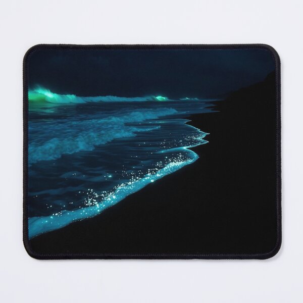 Item preview, Moody Night Ocean Waves Seascape designed and sold by IntelliMindDesigns.