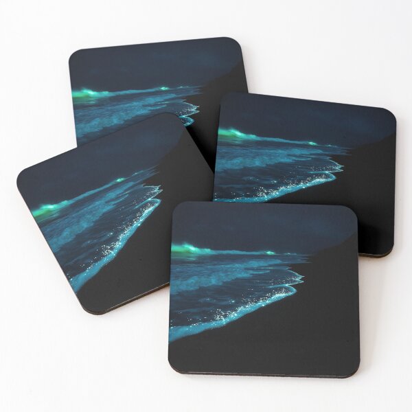 Item preview, Moody Night Ocean Waves Seascape designed and sold by IntelliMindDesigns.