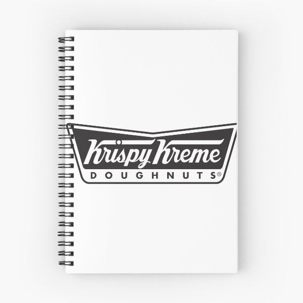 Item preview, Krispy Kreme Doughnuts Black Monochrome Line Art Logo designed and sold by ZhenKang   Xiong.