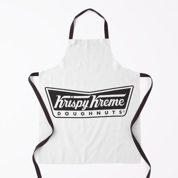Item preview, Krispy Kreme Doughnuts Black Monochrome Line Art Logo designed and sold by ZhenKang Xiong.