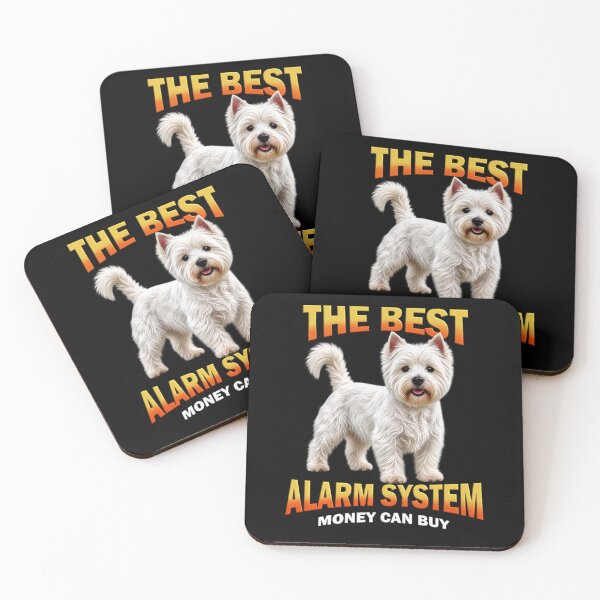 Item preview, West Highland White Terrier, Alarm System designed and sold by Johnny Furlotte.