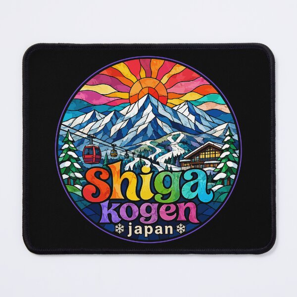 Item preview, Shiga Kogen Stained Glass Japan designed and sold by TomFrontierArt.