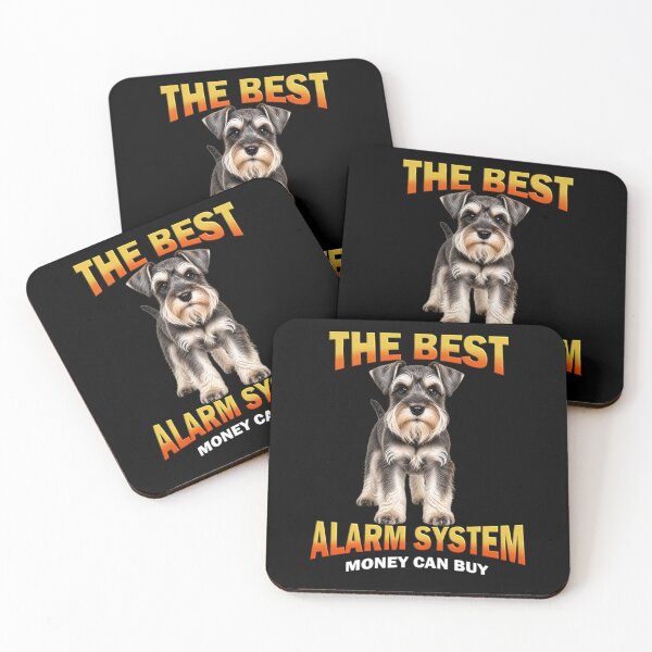 Item preview, Miniature Schnauzer, Alarm System designed and sold by Johnny Furlotte.