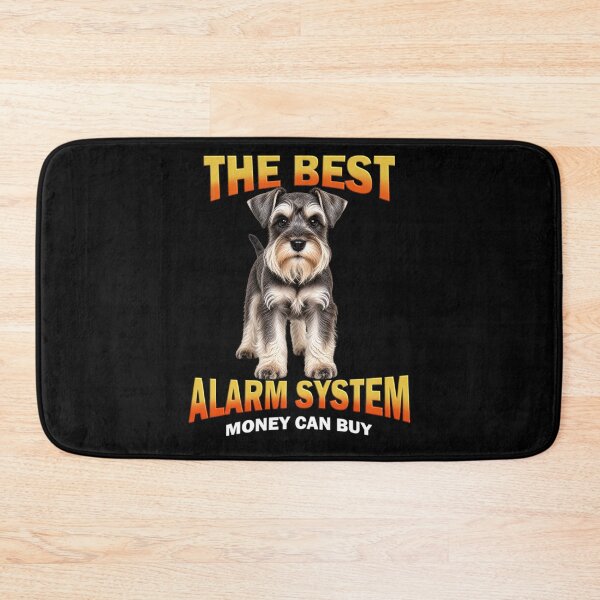 Item preview, Miniature Schnauzer, Alarm System designed and sold by Johnny Furlotte.