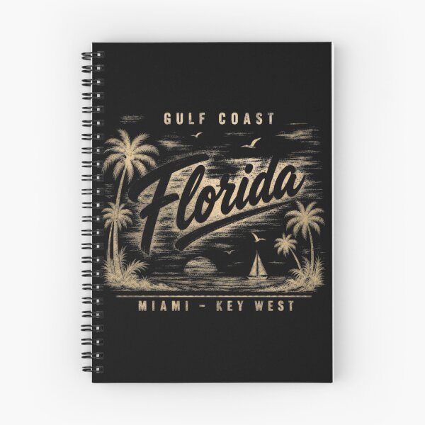 Item preview, Gulf Coast Florida Vintage Distressed Shirt | Retro Travel Design designed and sold by MOCH- ART.